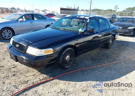 2003 Ford Crown Victoria Police из США, поврежденный, VIN 2FAFP71W93X160505